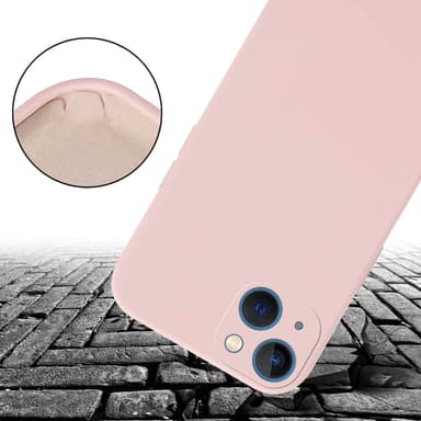 Deksel iPhone 13 med Halskjede (rosa)