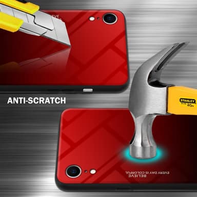 Deksel iPhone XR Case Cover (svart)