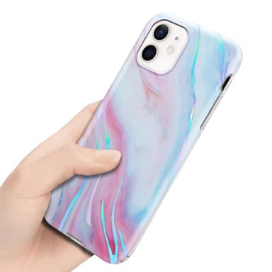 iPhone 12 / 12 PRO lommebokdeksel etui (hvit)