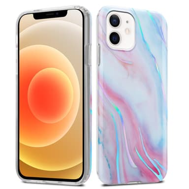 iPhone 12 / 12 PRO lommebokdeksel etui (hvit)