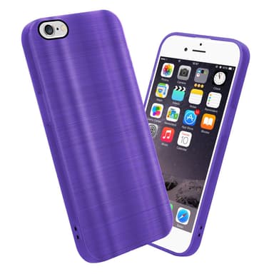 iPhone 6 / 6S Silikondeksel Beskyttelse (lilla)
