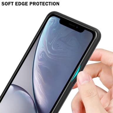 Deksel iPhone XR Case Cover (svart)