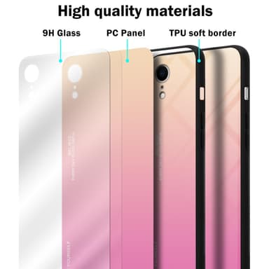 Deksel iPhone XR Case Cover (svart)