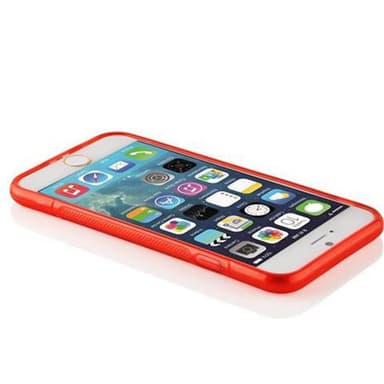 iPhone 6 / 6S silikondeksel case (rød)