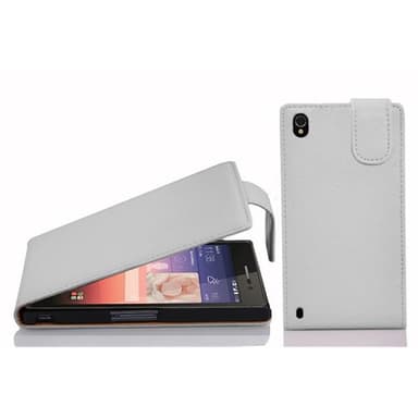 Huawei ASCEND P7 Deksel Cover Etui (hvit)