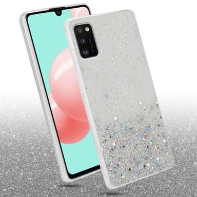 Samsung Galaxy A41 Silikondeksel Glitter