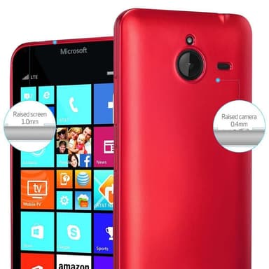 Deksel Nokia Lumia 640 XL Case Cover (rød)