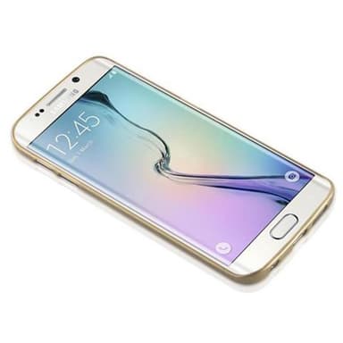 Samsung Galaxy S6 EDGE silikondeksel cover (gold)