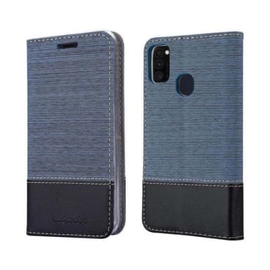 Samsung Galaxy M21 / M30s lommebokdeksel etui (blå)