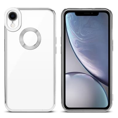 iPhone XR silikondeksel Krom case (gjennomsiktig)