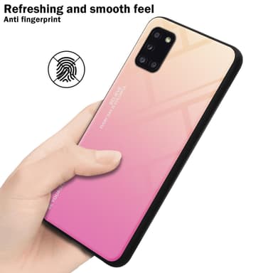 Deksel Samsung Galaxy A31 Case Cover (svart)