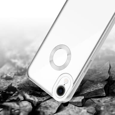 iPhone XR silikondeksel Krom case (gjennomsiktig)
