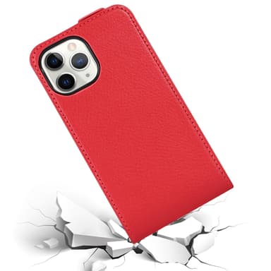 iPhone 13 PRO MAX Deksel Flip Case (rød)