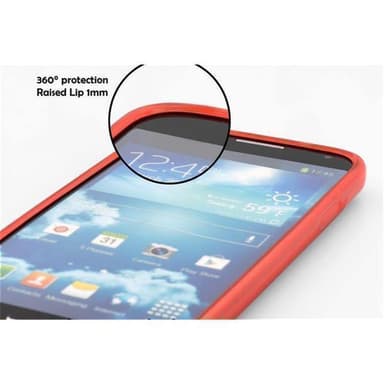 Nokia X silikondeksel case (rød)