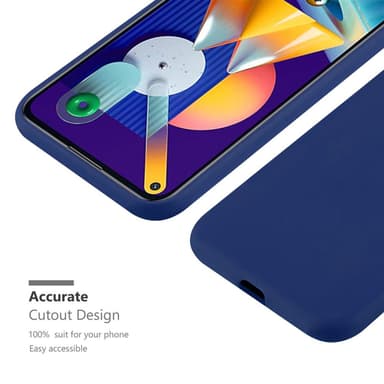 Deksel Samsung Galaxy A11 / M11 Silikon cover (blå)