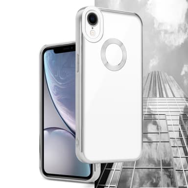 iPhone XR silikondeksel Krom case (gjennomsiktig)