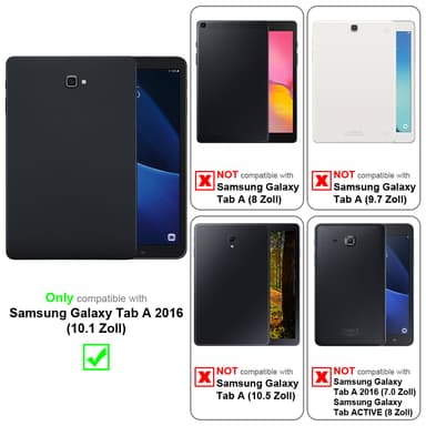 Samsung Galaxy Tab A 2016 (10.1 tomme) 3x
