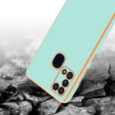Samsung Galaxy M31 silikondeksel case (grønn)