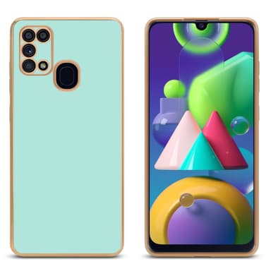 Samsung Galaxy M31 silikondeksel case (grønn)