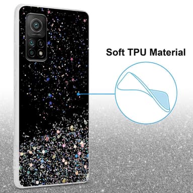 Xiaomi Mi 10T / Mi 10T PRO Silikondeksel Glitter