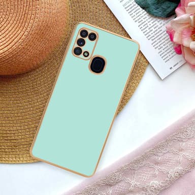 Samsung Galaxy M31 silikondeksel case (grønn)
