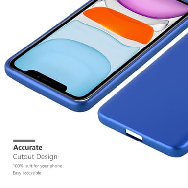 Deksel iPhone 11 Case Cover (blå)