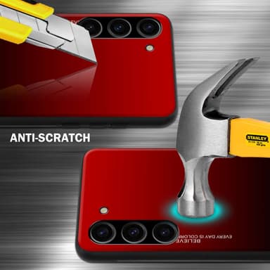 Deksel Samsung Galaxy S23 Case Cover (Svart)