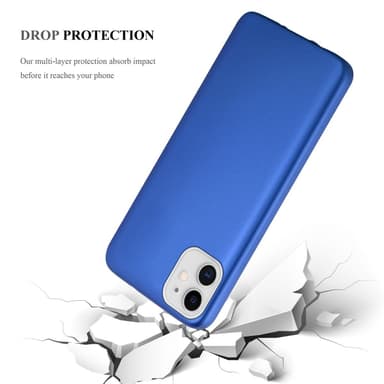 Deksel iPhone 11 Case Cover (blå)