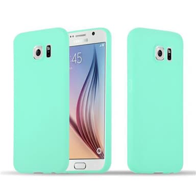 Deksel Samsung Galaxy S6 Silikon cover (blå)