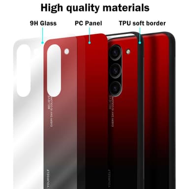 Deksel Samsung Galaxy S23 Case Cover (Svart)