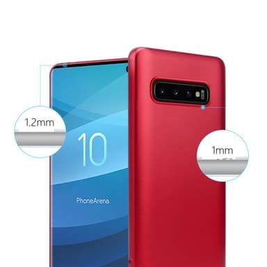 Deksel Samsung Galaxy S10 4G Case Cover (rød)