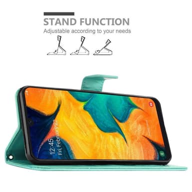 Samsung Galaxy A20 / A30 / M10s lommebokdeksel Blomster
