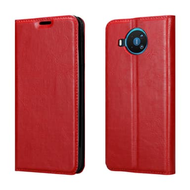 Nokia 8.3 lommebokdeksel case (rød)