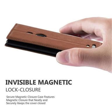 Nokia Lumia 925 lommebokdeksel case (brun)