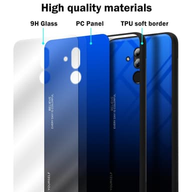 Deksel Huawei MATE 20 LITE Case Cover (svart)