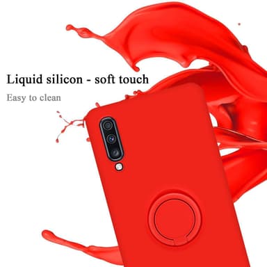 Deksel Samsung Galaxy A70 / A70s Ring Case (rød)