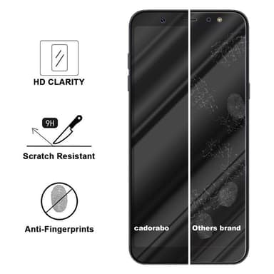 Samsung Galaxy A6 2018 Skjermbeskytter Skärmskydd