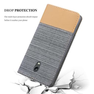Lenovo P2 lommebokdeksel etui (grå)