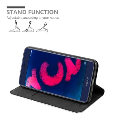 Honor 6C PRO lommebokdeksel case (grå)