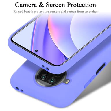 Xiaomi Mi 10T LITE silikondeksel case (lilla)