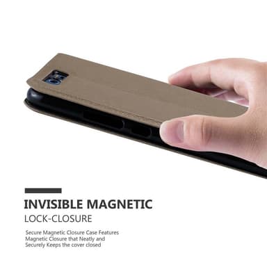 Huawei P10 PLUS lommebokdeksel cover (brun)