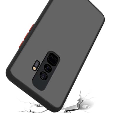 Samsung Galaxy S9 PLUS Deksel Case Cover (Svart)