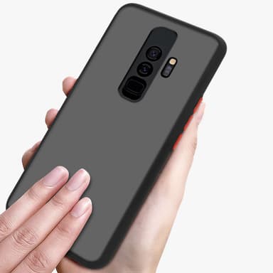 Samsung Galaxy S9 PLUS Deksel Case Cover (Svart)