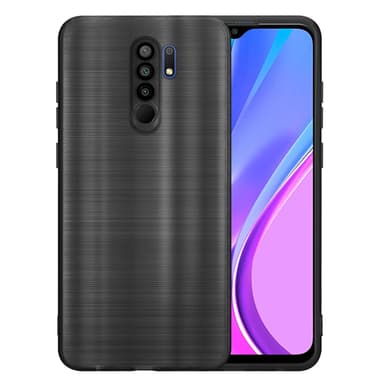Xiaomi RedMi 9 Silikondeksel Beskyttelse (svart)