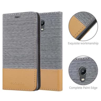 Lenovo P2 lommebokdeksel etui (grå)