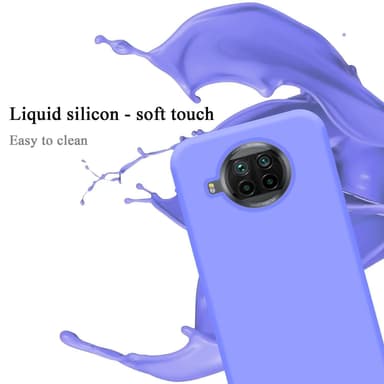 Xiaomi Mi 10T LITE silikondeksel case (lilla)