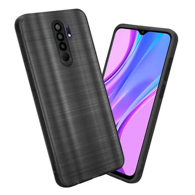 Xiaomi RedMi 9 Silikondeksel Beskyttelse (svart)