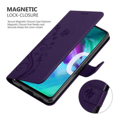 Honor 20 / 20S / Huawei NOVA 5T lommebokdeksel Blomster