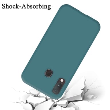 Samsung Galaxy A10e / A20e silikondeksel case (grønn)