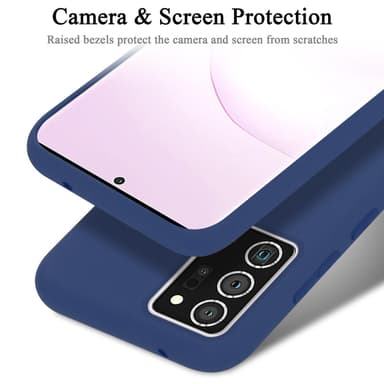 Samsung Galaxy NOTE 20 PLUS silikondeksel case (blå)